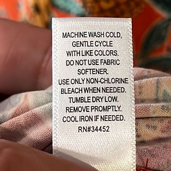 Cuddl Duds Parrot Pineapple Wide Leg Flexwear Jumpsuit Small - Picture 6 of 6